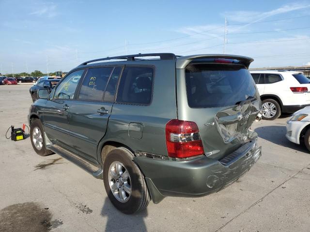 Photo 3 from auction – 2007 TOYOTA HIGHLANDER with VIN JTEGD21A070157815