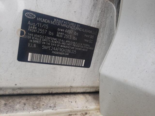 Photo 10 from auction – 2016 HYUNDAI SONATA SE with VIN 5NPE24AF9GH286325