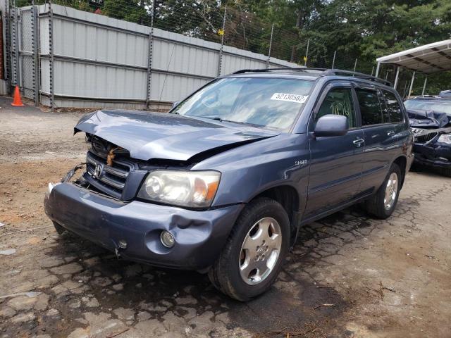 Photo 2 from auction – 2006 TOYOTA HIGHLANDER with VIN JTEGP21A660120967