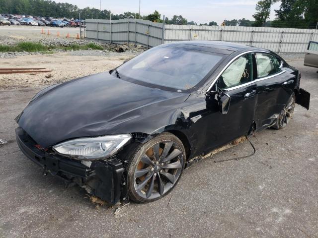 Photo 2 from auction – 2015 TESLA MODEL S 85 with VIN 5YJSA1H27FF082109