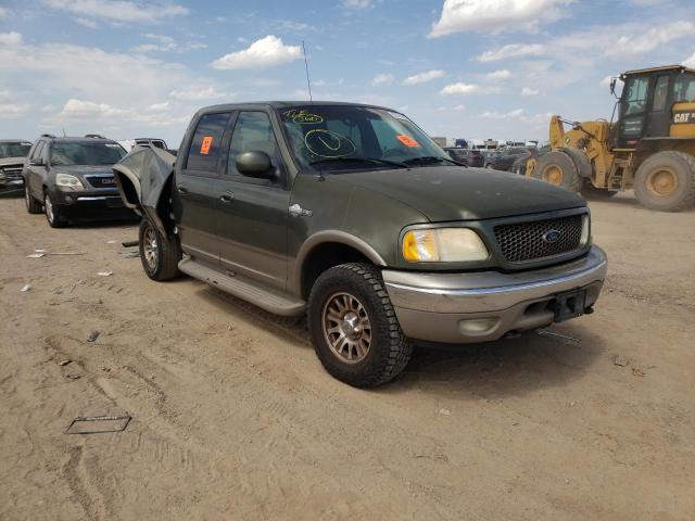 FORD F150 SUPER 2001 with VIN 1FTRW08L51KA11733 - Photo from auction