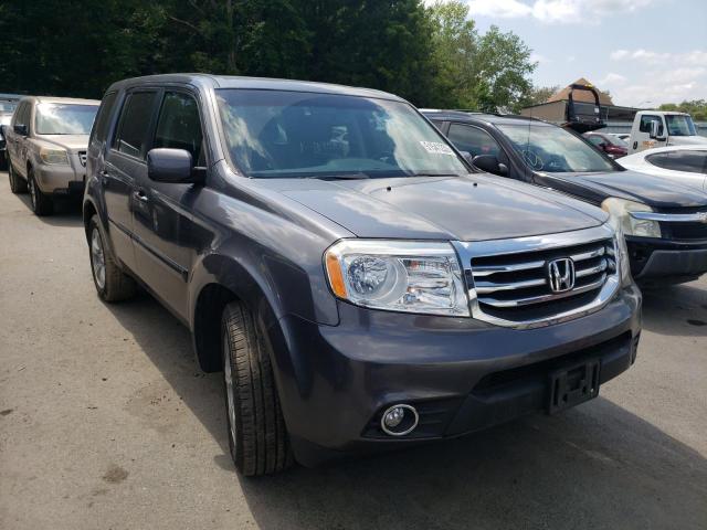 HONDA PILOT EXL 2014 with VIN 5FNYF4H59EB023021 - Photo from auction