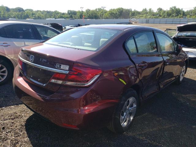 Photo 4 from auction – 2015 HONDA CIVIC LX with VIN 19XFB2F58FE703803