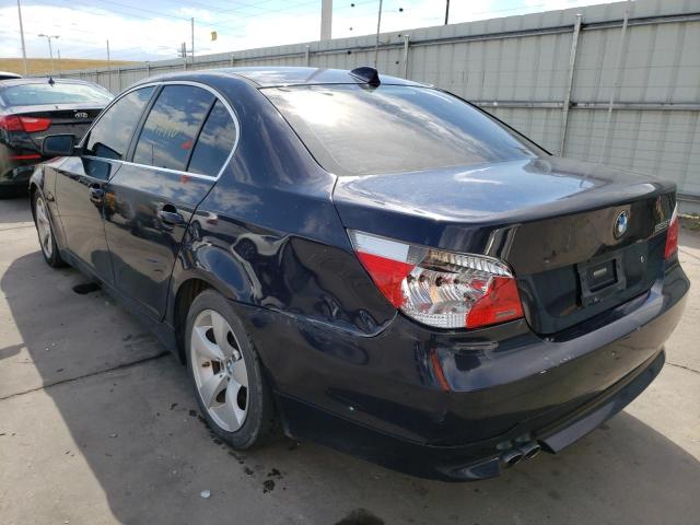 Photo 3 from auction – 2007 BMW 525 I with VIN WBANE53517CW62557