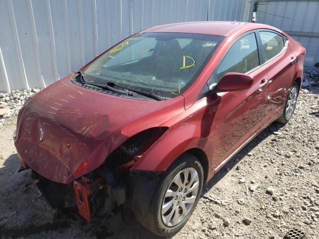 Photo 2 from auction – 2012 HYUNDAI ELANTRA GL with VIN KMHDH4AE4CU292076