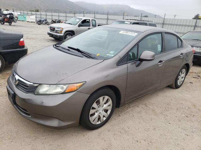 Photo 2 from auction – 2012 HONDA CIVIC LX with VIN 19XFB2F56CE353583