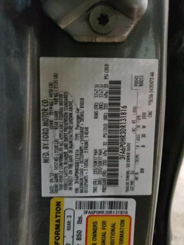 Photo 10 from auction – 2013 FORD FUSION SE with VIN 3FA6P0HR3DR131816