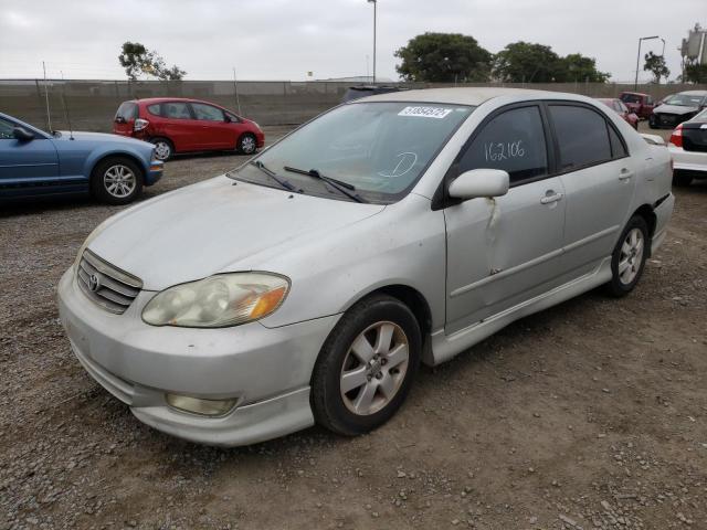 Photo 2 from auction – 2003 TOYOTA COROLLA CE with VIN 1NXBR32E63Z005124