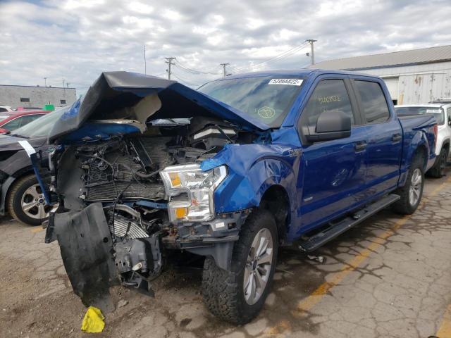 Photo 2 from auction – 2017 FORD F150 SUPER with VIN 1FTEW1EP9HFB74710