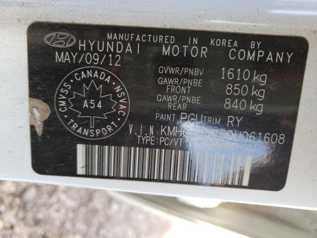 Photo 10 from auction – 2013 HYUNDAI ACCENT GLS with VIN KMHCT5AE5DU061608