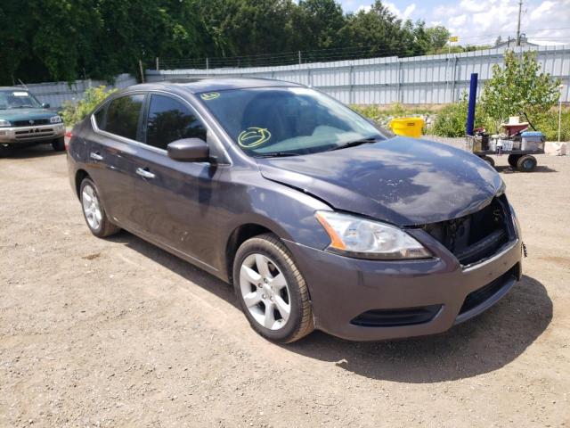 NISSAN SENTRA S 2015 with VIN 3N1AB7AP2FL689007 - Photo from auction