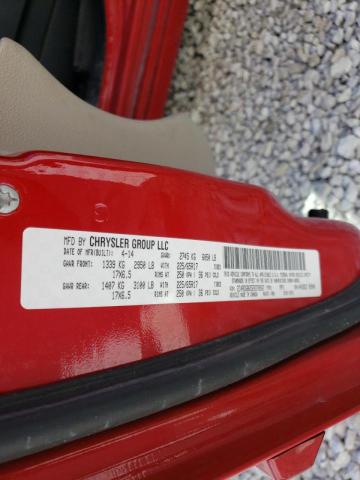 Photo 10 from auction – 2014 DODGE GRAND CARA with VIN 2C4RDGBG5ER378567