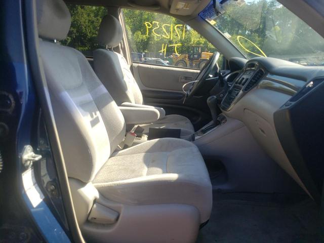Photo 5 from auction – 2003 TOYOTA HIGHLANDER with VIN JTEHF21A430136619