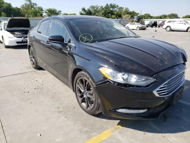 FORD FUSION SE 2018 with VIN 3FA6P0HDXJR231833 - Photo from auction