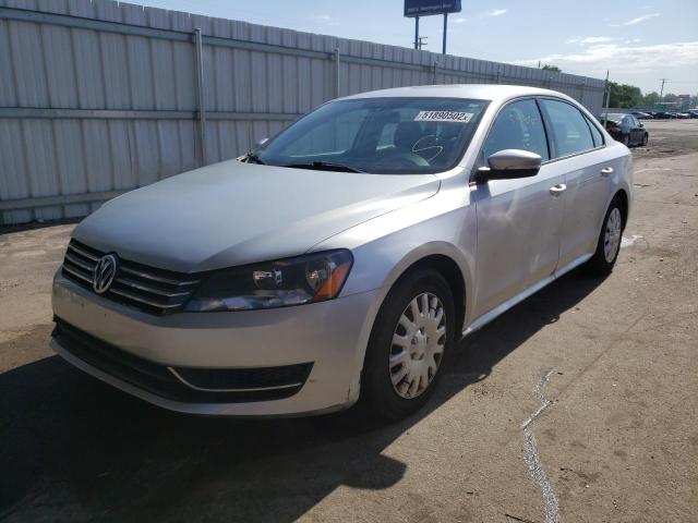 Photo 2 from auction – 2013 VOLKSWAGEN PASSAT S with VIN 1VWAP7A30DC072867