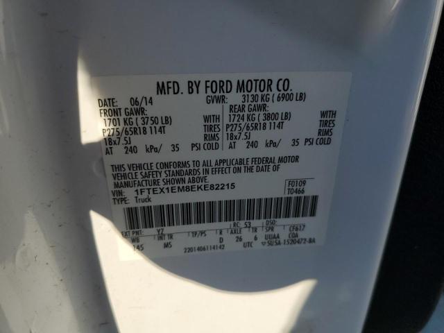 Photo 10 from auction – 2014 FORD F150 SUPER with VIN 1FTEX1EM8EKE82215