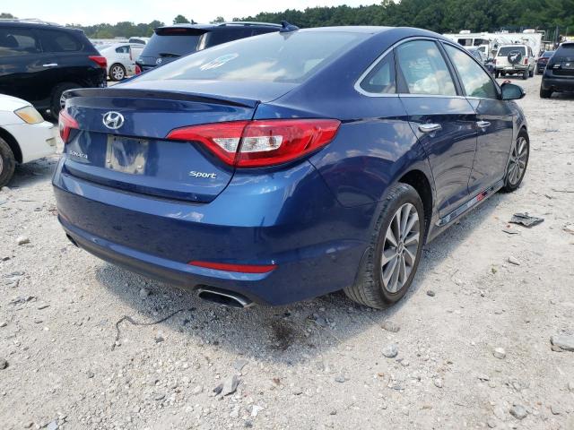 Photo 4 from auction – 2016 HYUNDAI SONATA SPO with VIN 5NPE34AF0GH344951