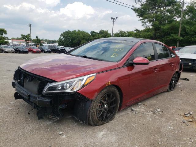 Photo 2 from auction – 2016 HYUNDAI SONATA SE with VIN 5NPE24AF3GH393970