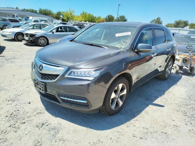 Photo 2 from auction – 2016 ACURA MDX with VIN 5FRYD3H25GB006742