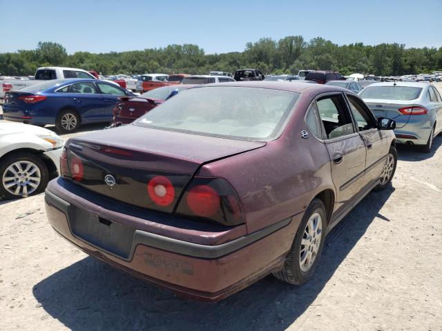Фото 4 с аукциона – 2004 CHEVROLET IMPALA с VIN 2G1WF52E649421076