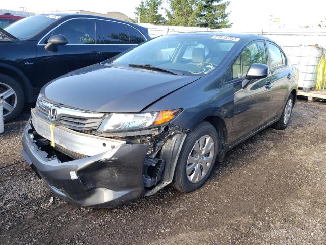 Photo 2 from auction – 2012 HONDA CIVIC LX with VIN 2HGFB2F41CH031477