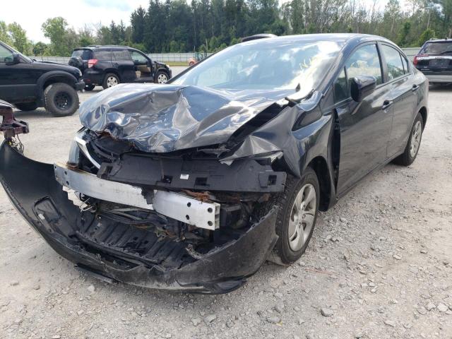Photo 2 from auction – 2015 HONDA CIVIC LX with VIN 19XFB2F59FE296591