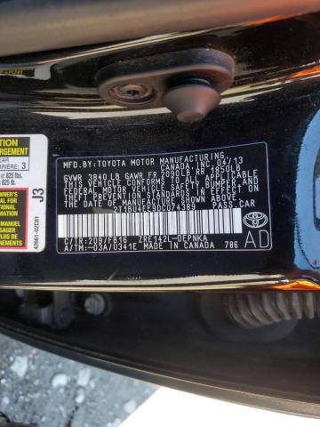 Photo 10 from auction – 2013 TOYOTA COROLLA BA with VIN 2T1BU4EE9DC074389
