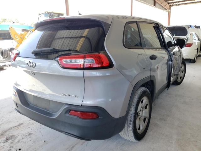 Photo 4 from auction – 2014 JEEP CHEROKEE S with VIN 1C4PJLAB3EW314422