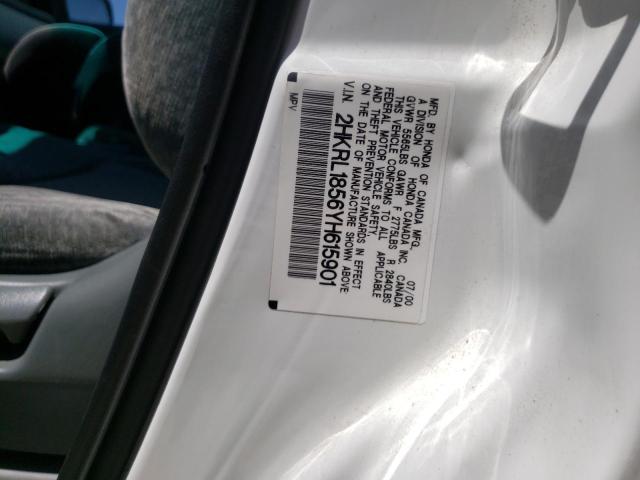 Photo 10 from auction – 2000 HONDA ODYSSEY with VIN 2HKRL1856YH615901