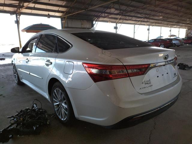 Photo 3 from auction – 2016 TOYOTA AVALON HYB with VIN 4T1BD1EB6GU055712