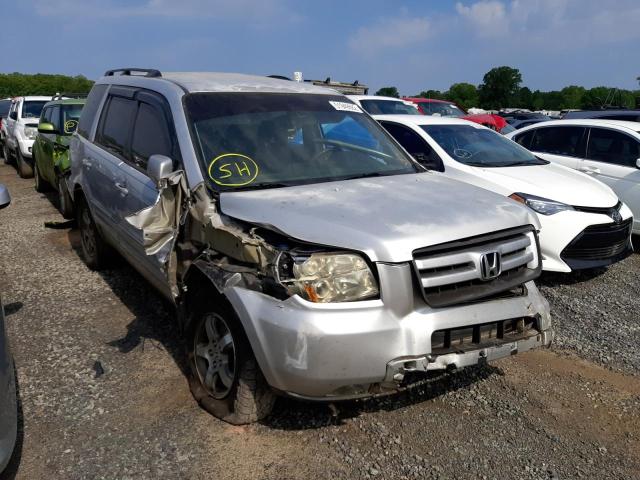 HONDA PILOT EX 2008 with VIN 5FNYF28408B021979 - Photo from auction