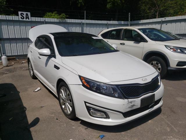 KIA OPTIMA EX 2014 with VIN 5XXGN4A75EG283665 - Photo from auction