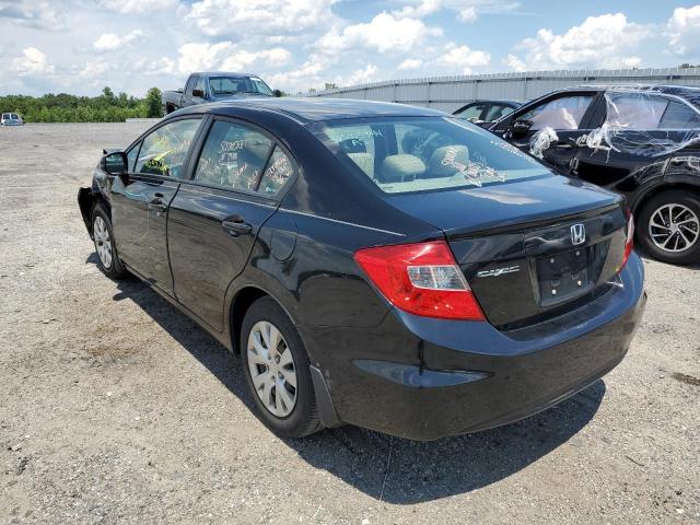 Photo 3 from auction – 2012 HONDA CIVIC LX with VIN 2HGFB2F55CH328115