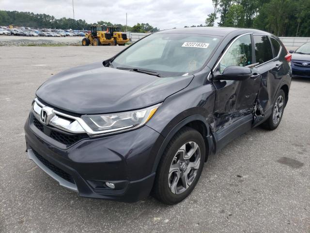 Photo 2 from auction – 2017 HONDA CR-V EX with VIN 2HKRW2H53HH674420
