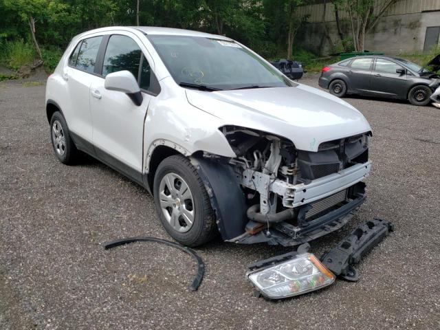 CHEVROLET TRAX LS 2015 with VIN 3GNCJKSB6FL223909 - Photo from auction