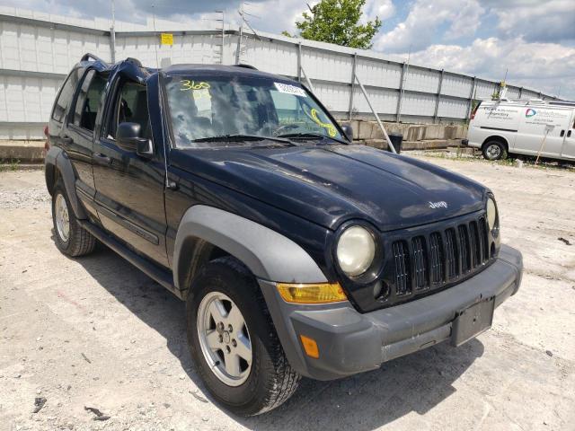 JEEP LIBERTY SP 2007 with VIN 1J4GL48K37W508659 - Photo from auction