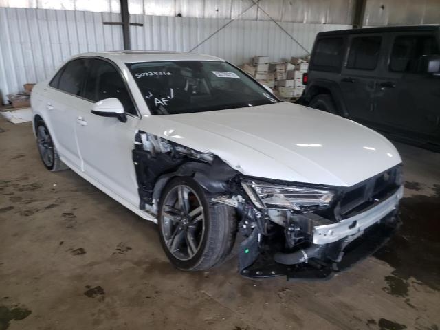 AUDI A4 PREMIUM 2017 with VIN WAUENAF41HN003573 - Photo from auction