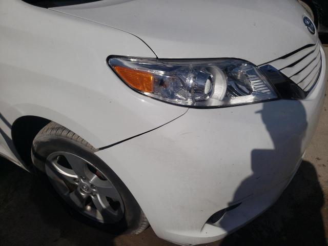 Photo 9 from auction – 2015 TOYOTA SIENNA LE with VIN 5TDKK3DC6FS621967