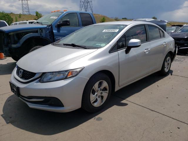 Photo 2 from auction – 2013 HONDA CIVIC LX with VIN 19XFB2E50DE014871