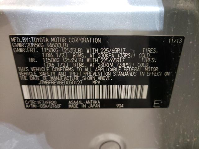 Photo 10 from auction – 2014 TOYOTA RAV4 LE with VIN JTMBFREV8ED050127