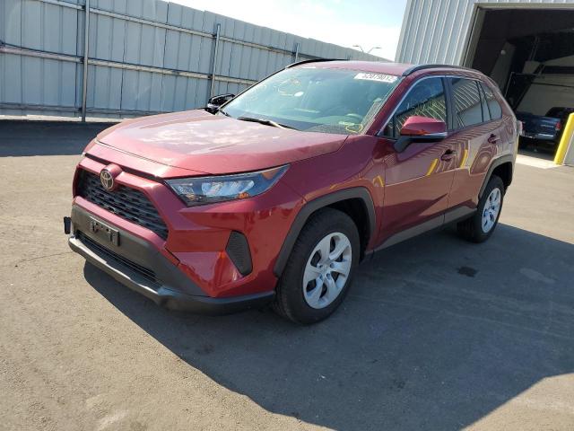 Photo 2 from auction – 2021 TOYOTA RAV4 LE with VIN JTMG1RFV5MD074337