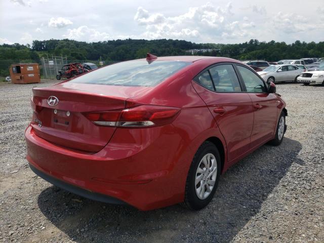 Photo 4 from auction – 2017 HYUNDAI ELANTRA SE with VIN 5NPD74LF2HH141395