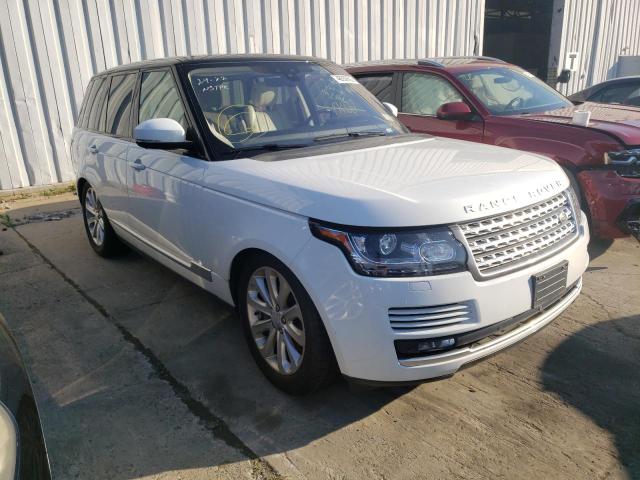 LAND ROVER RANGE ROVE 2017 with VIN SALGS2FV2HA352602 - Photo from auction