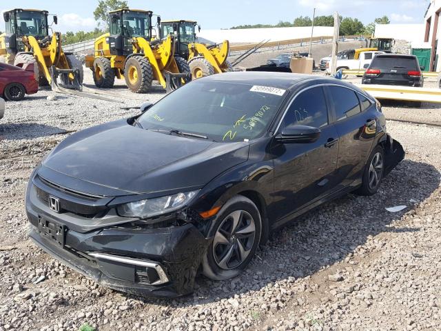 Photo 2 from auction – 2019 HONDA CIVIC LX with VIN 2HGFC2F61KH595272