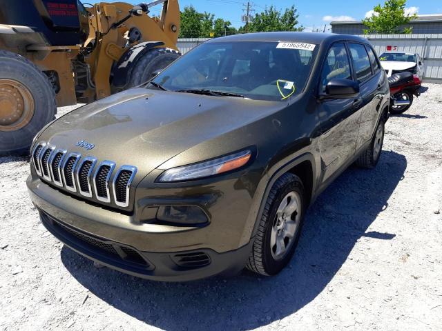 Photo 2 from auction – 2014 JEEP CHEROKEE S with VIN 1C4PJLAB3EW202056