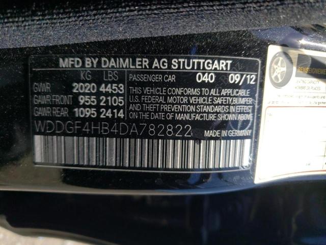 Photo 10 from auction – 2013 MERCEDES-BENZ C 250 with VIN WDDGF4HB4DA782822