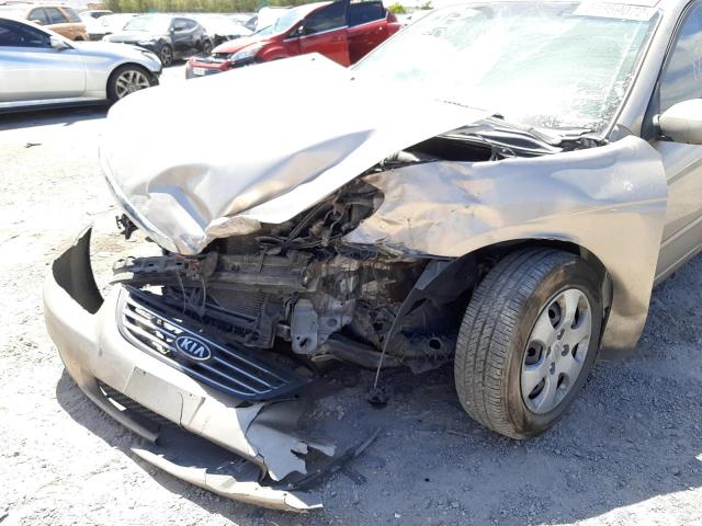Photo 9 from auction – 2009 KIA SPECTRA EX with VIN KNAFE222X95614718