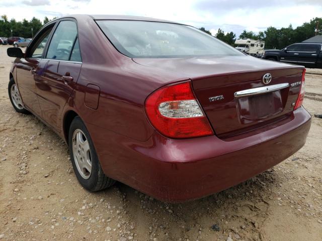 Photo 3 from auction – 2003 TOYOTA CAMRY LE with VIN 4T1BF32K63U042401