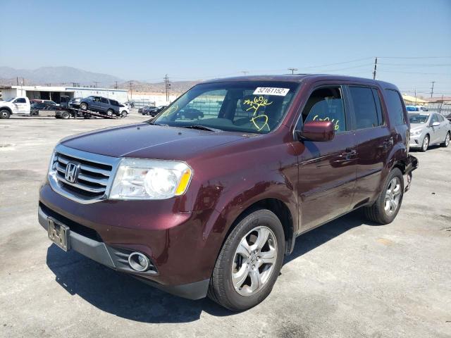 Foto 2 de la subasta – 2014 HONDA PILOT EXL con VIN 5FNYF4H55EB048725