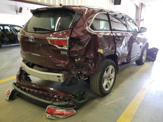Photo 4 from auction – 2016 TOYOTA HIGHLANDER with VIN 5TDDCRFH4GS017935